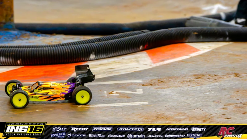 David Gravy's RC car at the JConcepts INS16 Hoosier Hobbyplex Finals