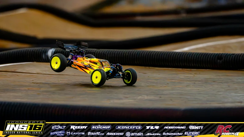 David Gravy's RC car at the JConcepts INS16 Hoosier Hobbyplex Finals