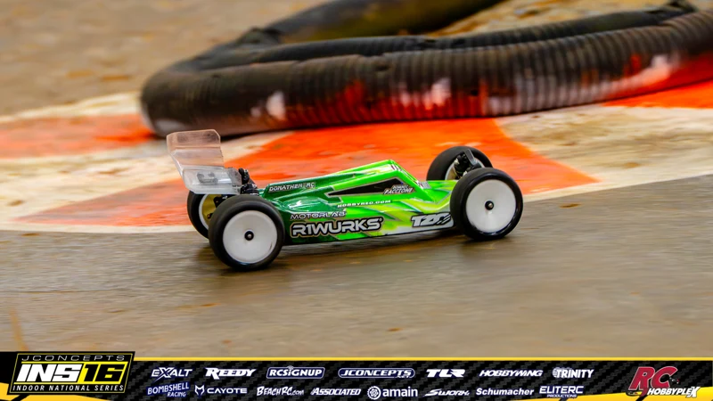 Domnic Paccione's r1wurks RC car at the JConcepts INS16 Hoosier Hobbyplex Finals