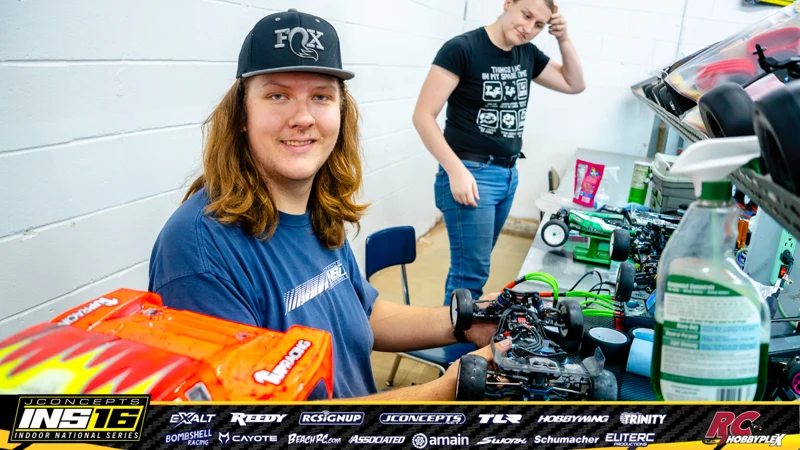 Ethan Maki at the JConcepts INS16 Hoosier Hobbyplex Finals
