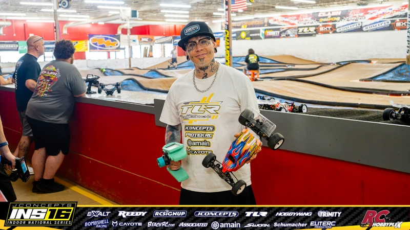 Kris Hackenson at the JConcepts INS16 Hoosier Hobbyplex Finals