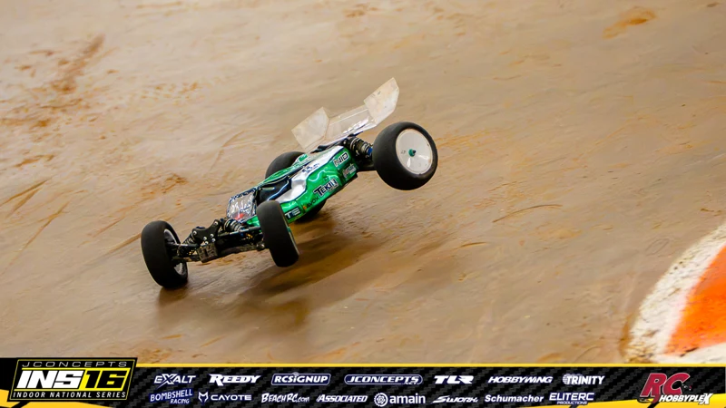 Lex Mott's RC car at the JConcepts INS16 Hoosier Hobbyplex Finals