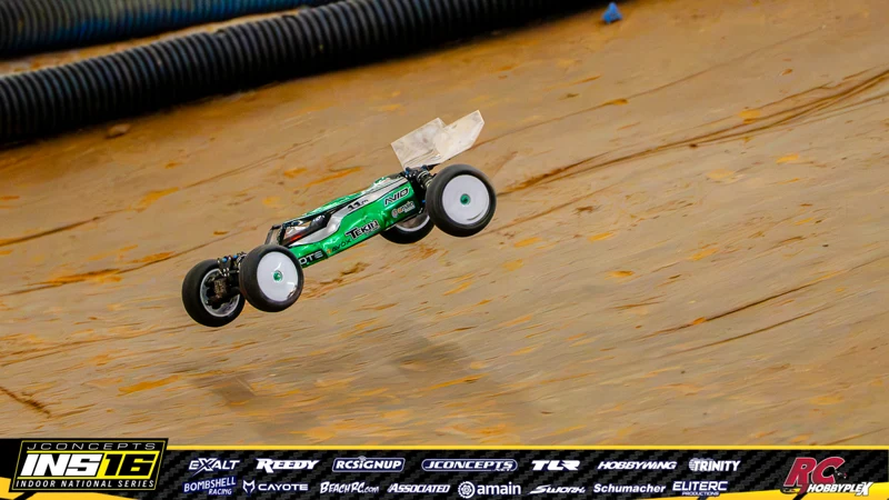 Lex Mott's RC car at the JConcepts INS16 Hoosier Hobbyplex Finals