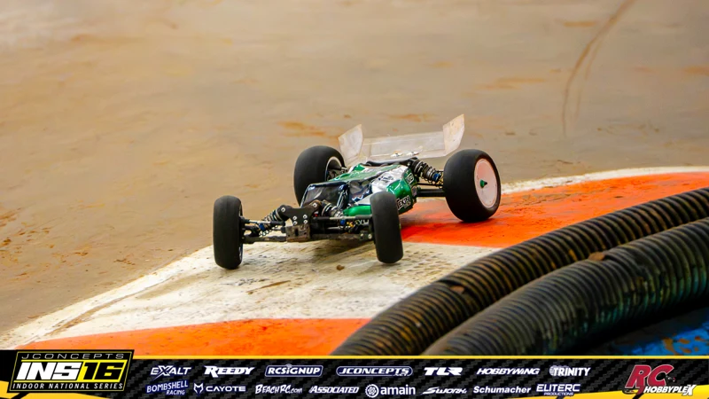 Lex Mott's RC car at the JConcepts INS16 Hoosier Hobbyplex Finals