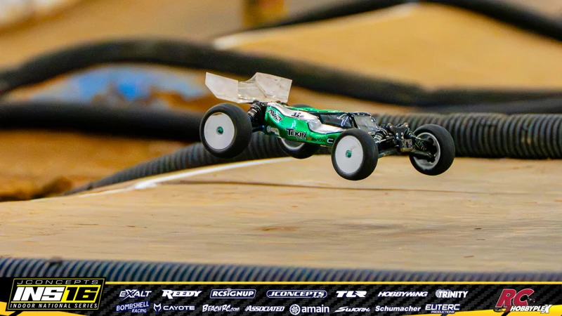 Lex Mott's RC car at the JConcepts INS16 Hoosier Hobbyplex Finals