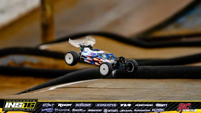 Shane Petitjean's RC car at the JConcepts INS16 Hoosier Hobbyplex Finals