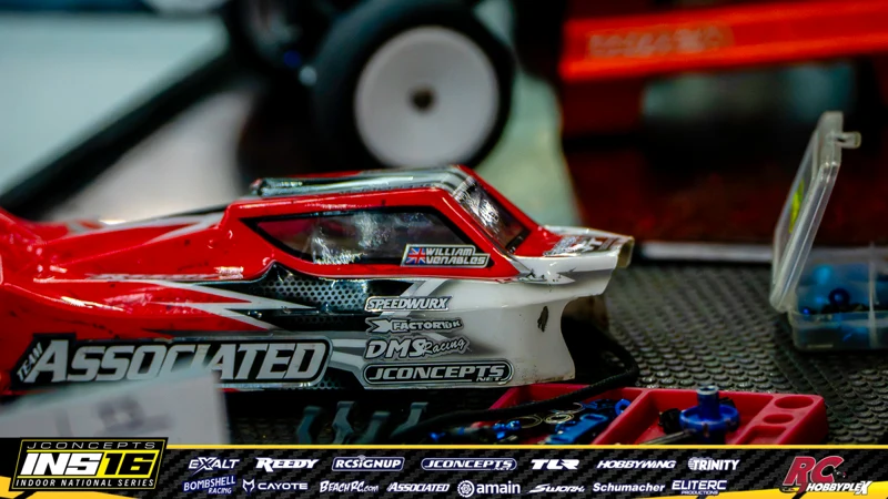 William Venables's Team Associated RC car at the JConcepts INS16 Hoosier Hobbyplex Finals