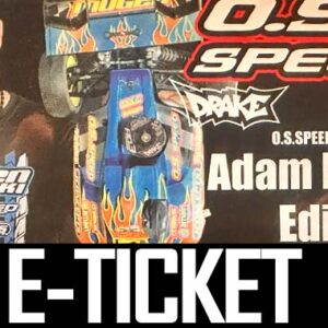 OS SPEED ENGINE - ADAM DRAKE B21 SIGNED & BREAK IN BY ADAM DRAKE