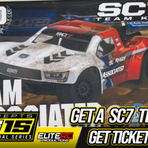 2025 JCONCEPTS INS FINALS -  NEW TEAM ASSOCIATED  SC7 TEAM KIT