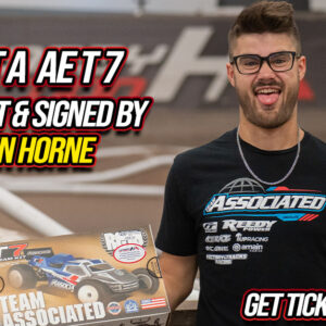 2025 MASTERS OF DIRT -  NEW TEAM ASSOCIATED  T7  BUILT & SIGNED BY AYDIN HORNE!