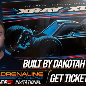 2025 ADRENALINE INVITATIONAL -  XRAY XB8E KIT BUILT BY  PRO DRIVER DAKOTAH PHEND