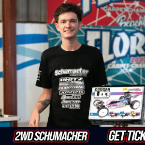 2025 FCC -  WINNER CHOICE SCHUMACHER 2WB BUGGY KIT BUILT BY WORLD CHAMPION BROC CHAMPLIN