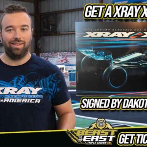 2026 BEAST OF THE EAST -  NEW XRAY XB2 2WD BUGGY  SIGNED BY DAKOTAH PHEND