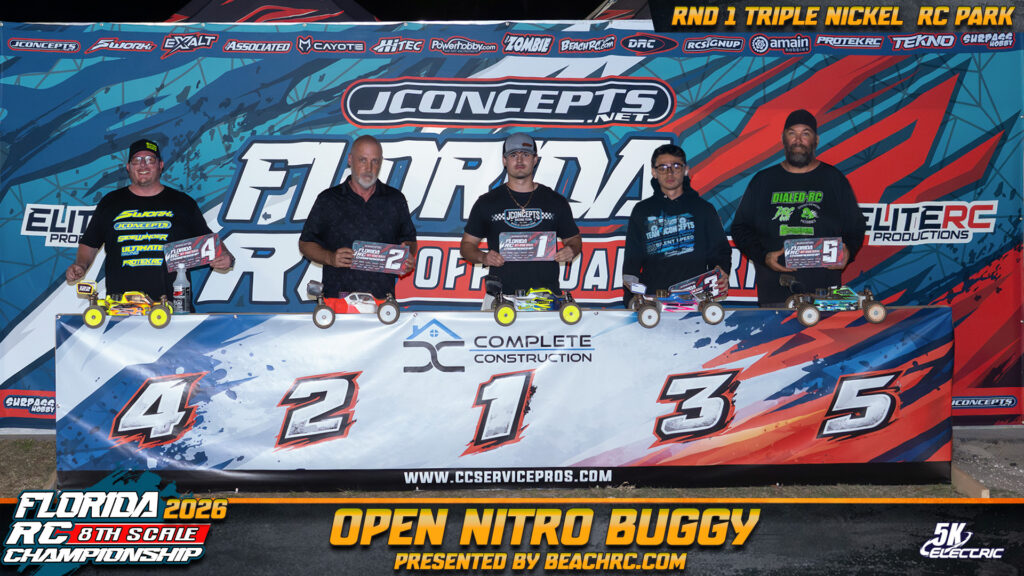 1) Dalton Hashbarger 2) David Diehl 3) Max Mejia 4) Mike Bellotti 5) Mike Wolford