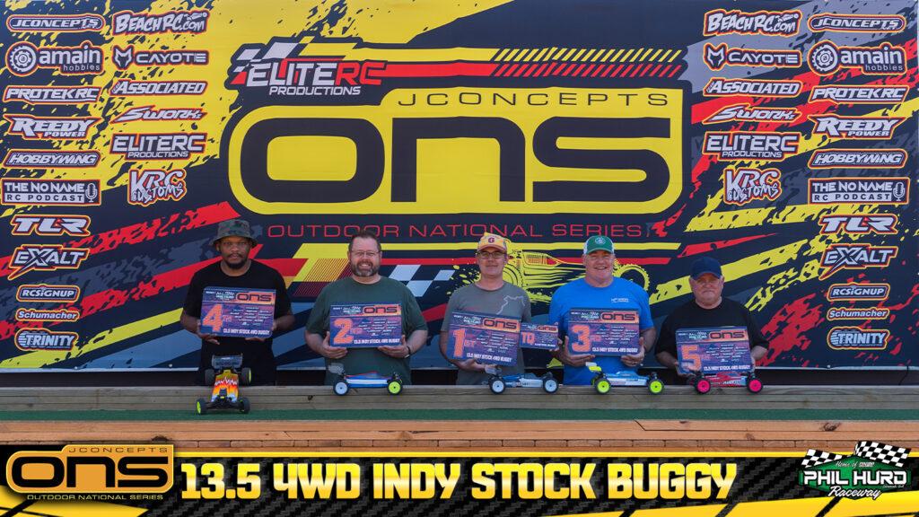 1st Lee Griffiths, 2nd Steven Hicox, 3rd Chat Howard, 4th Reuben Johnson, 5th Robert Lynn