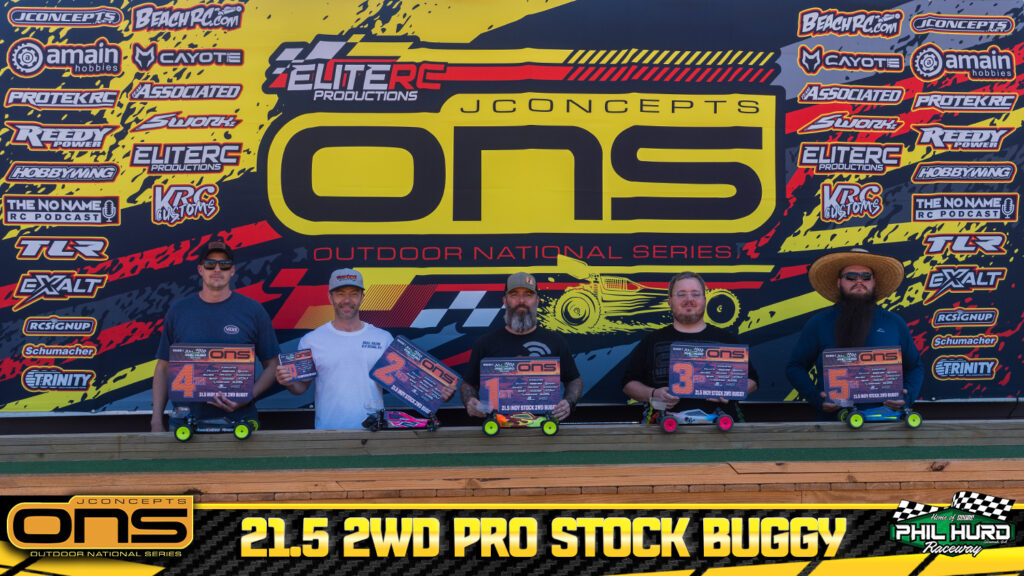 1st Rcsignup Bobby, 2nd Jerome Guiselin, 3rd Ryan Hasty, 4th Patrick Dacey, 5th Justin Hartman