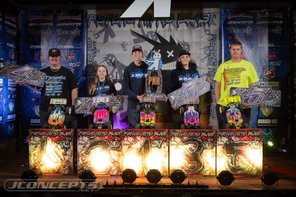 Intermediate Electric Buggy: 1. Ben Decker 2. Mad maddy Long 3. Colton Furnari 4. Aidan Ridgeway 5. Chris Marrant