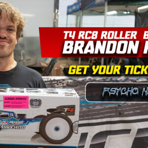 2026 PNB - TEAM ASSOCIATED T4 RC8 ROLLER BUILT BY BRANDON ROSE!