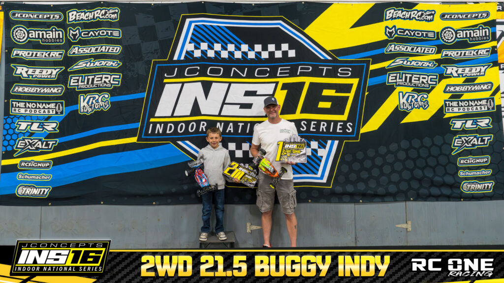 21.5 Independent 2wd Buggy - 1 Matthew Hudak, 2 Lane Lazarz, 3 Daniel Marino