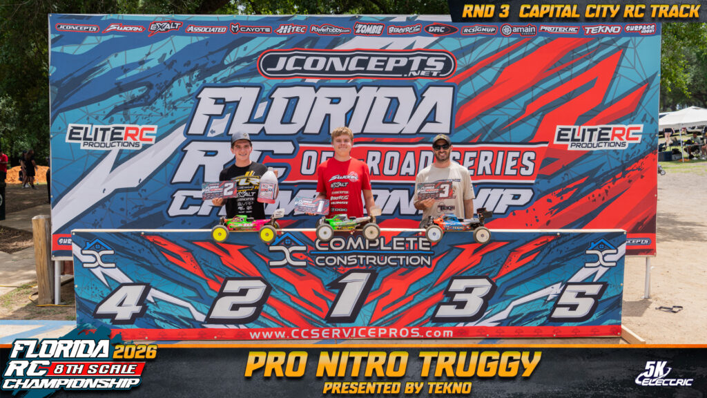 1. Dylan Coe 2. Joseph Ruggiero 3. Chris Powell