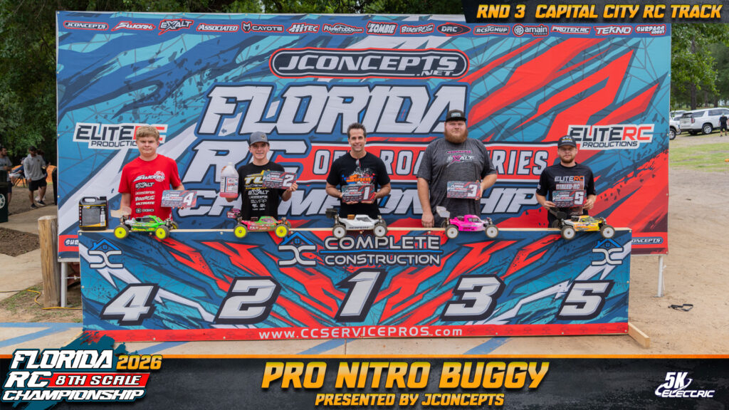 1. Billy Easton 2. Joseph Ruggiero 3. Joshua Vicidomini 4. Dylan Coe 5. Trent Walker