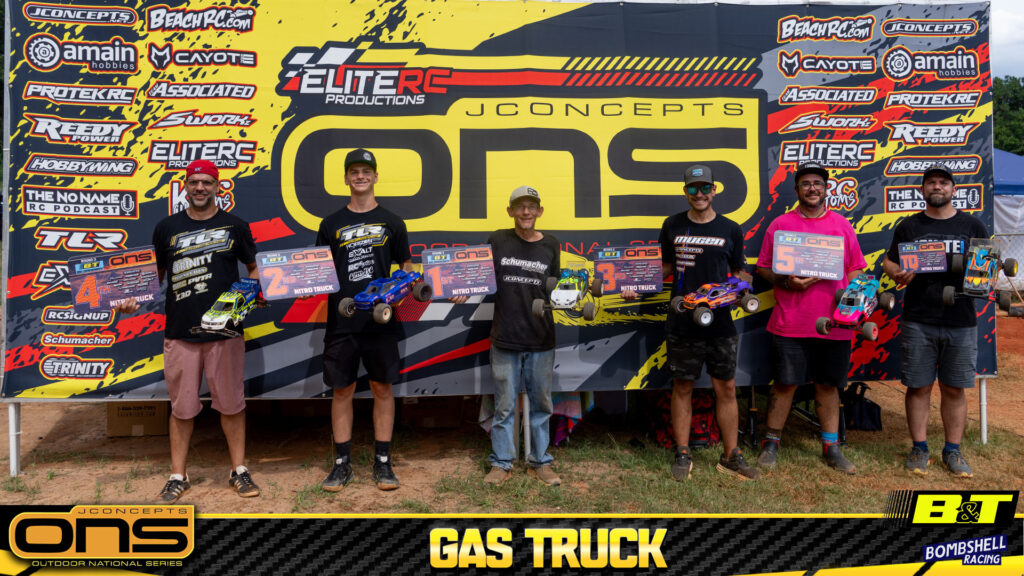 10th Gas Truck - buggy: 1. Ben Buckingham, 2. Wyatt Brown, 3. Wes Miravalle, 4. Jose Zayas, 5. Gene Shrout Jr.