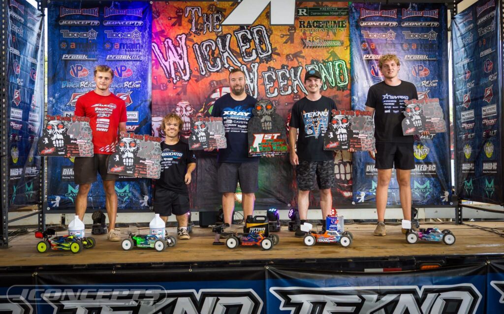 - Pro Nitro Buggy: 1. Dakotah Phend; 2. Brandon Rose; 3. Seth VanDalen; 4. Mason Fuller; 5. Jonah Wilson