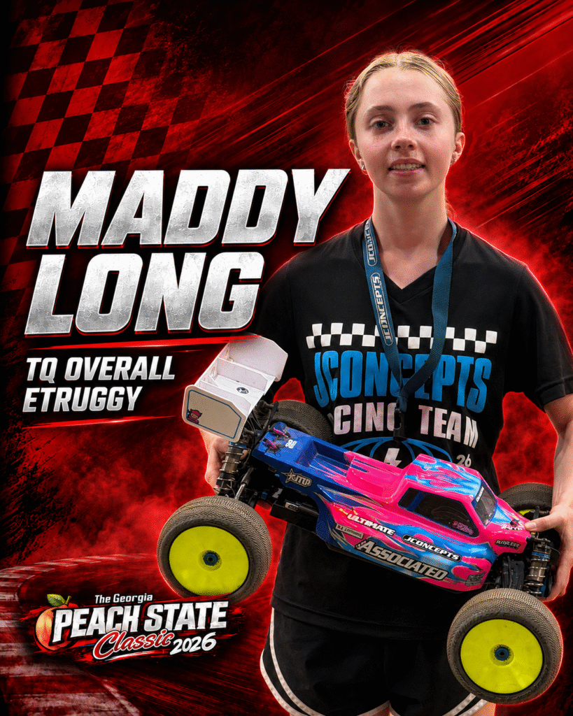 Maddy Long, ETruggy top qualifier at the 2026 Georgia Peach State Classic.