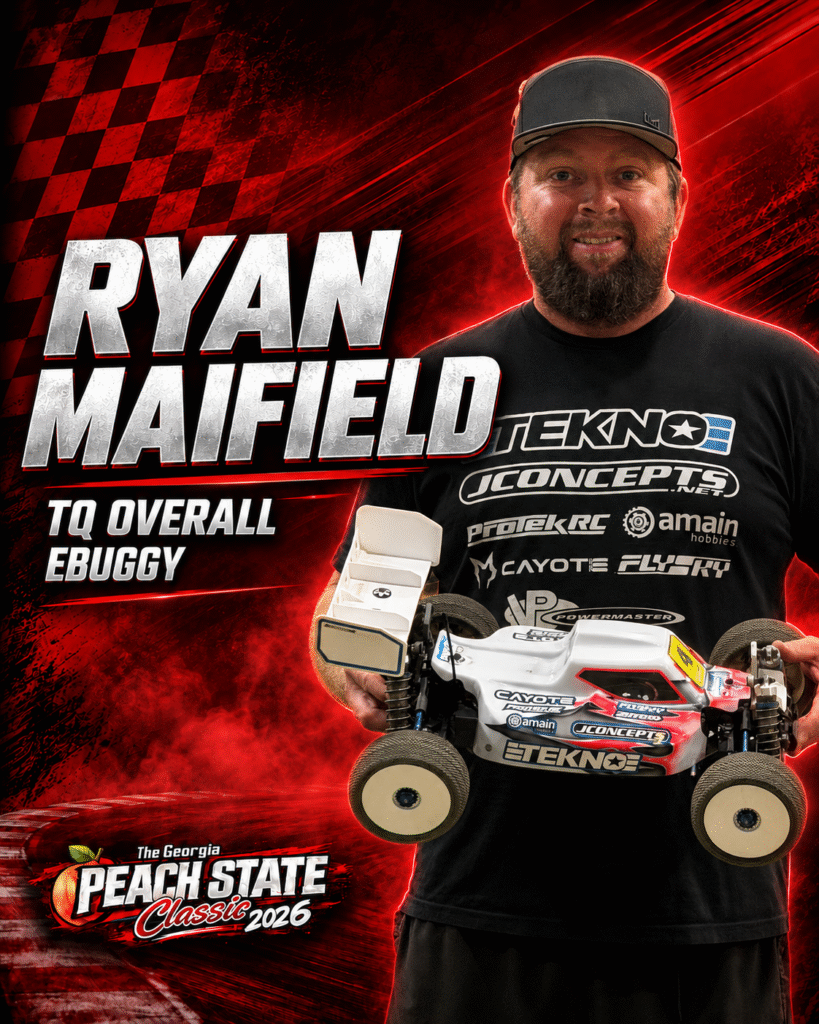 Ryan Maifield, Pro EBuggy top qualifier at the 2026 Georgia Peach State Classic.